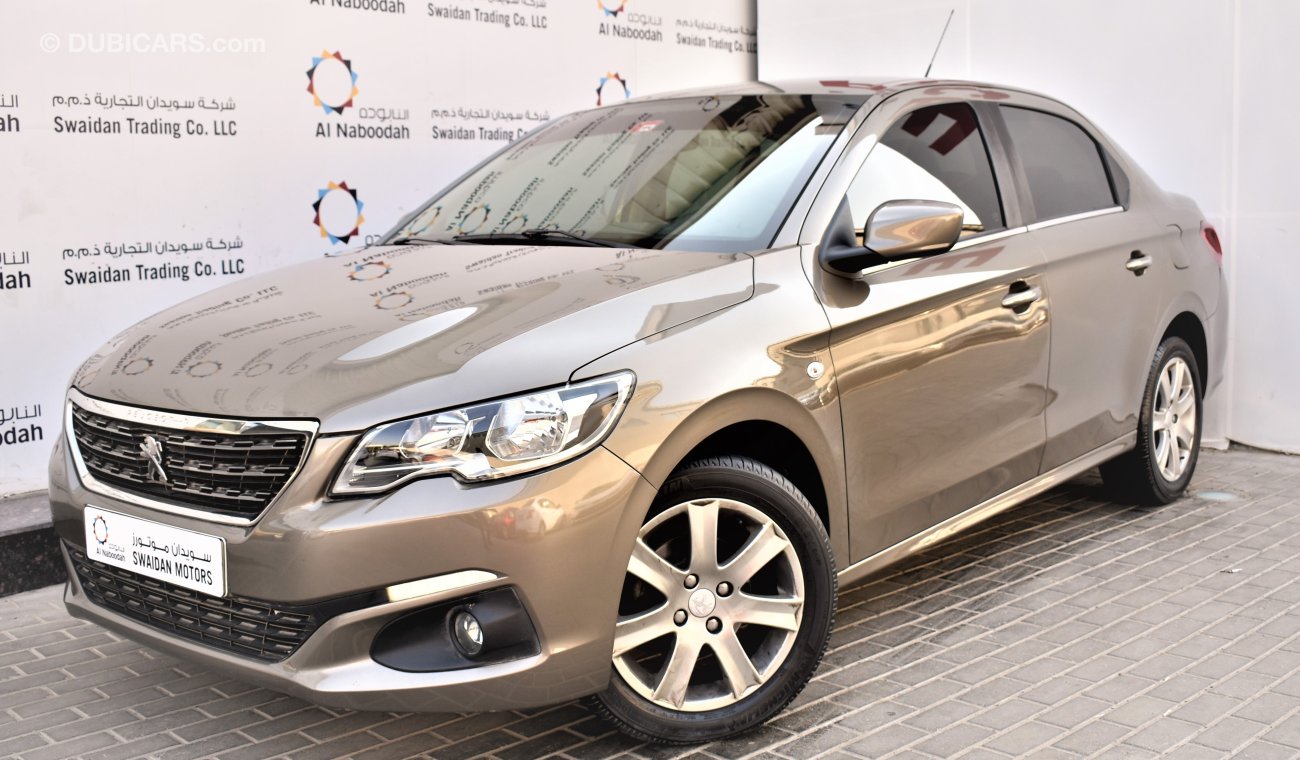 Peugeot 301 1.6L ALLURE 2018 GCC AGENCY WARRANTY UP TO 2023 OR 200,000KM