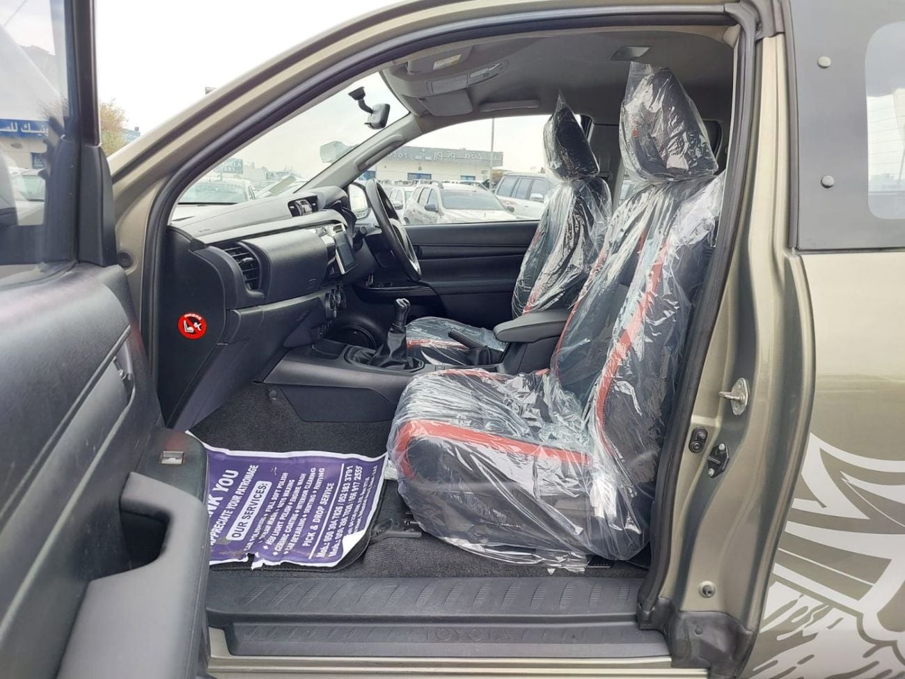 تويوتا هيلوكس (RAMADAN OFFER) TOYOTA HILUX PICKUP RHD 2016 MODEL 2.8 L DIESEL MANUAL(PM60567)