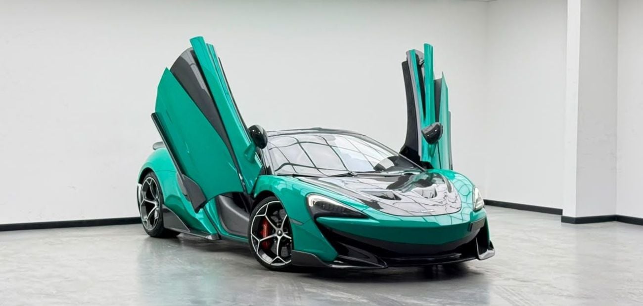 McLaren 600LT SPIDER 2020 McLaren 600LT Spider, 2027 McLaren Warranty, Full McLaren Service History, Very Low Km, GCC