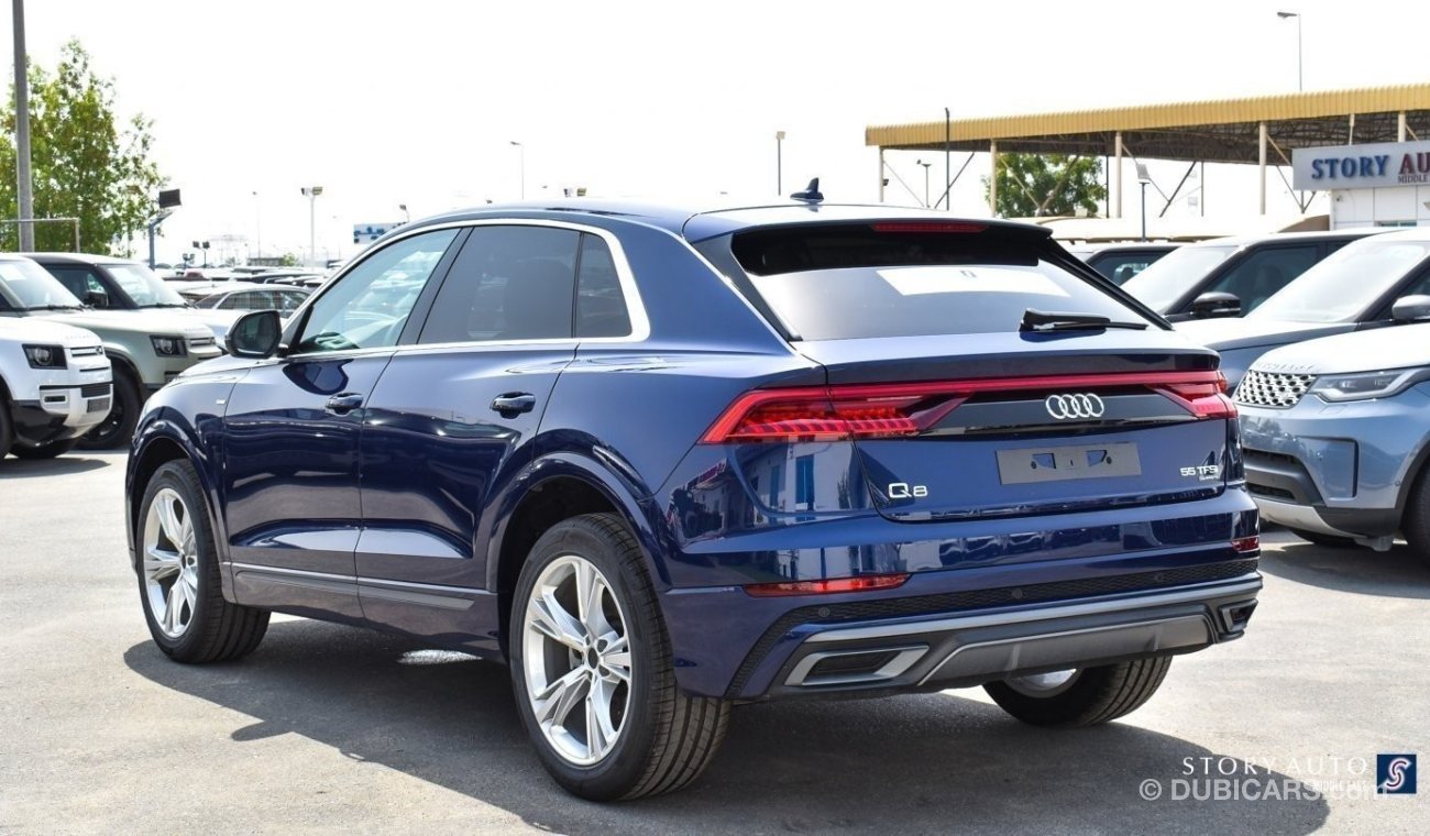 أودي Q8 55 TFSI MHEV S‐line Selection Quattro V6 3.0L Aut.(For Local Sales plus 10% for Customs & VAT)