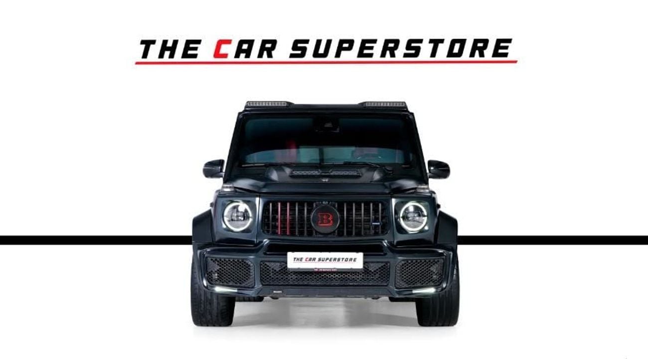 Mercedes Benz G63 AMG STD Brabus Kit with certificate-Low-Sport Brabus Exhaust-Well Maintained