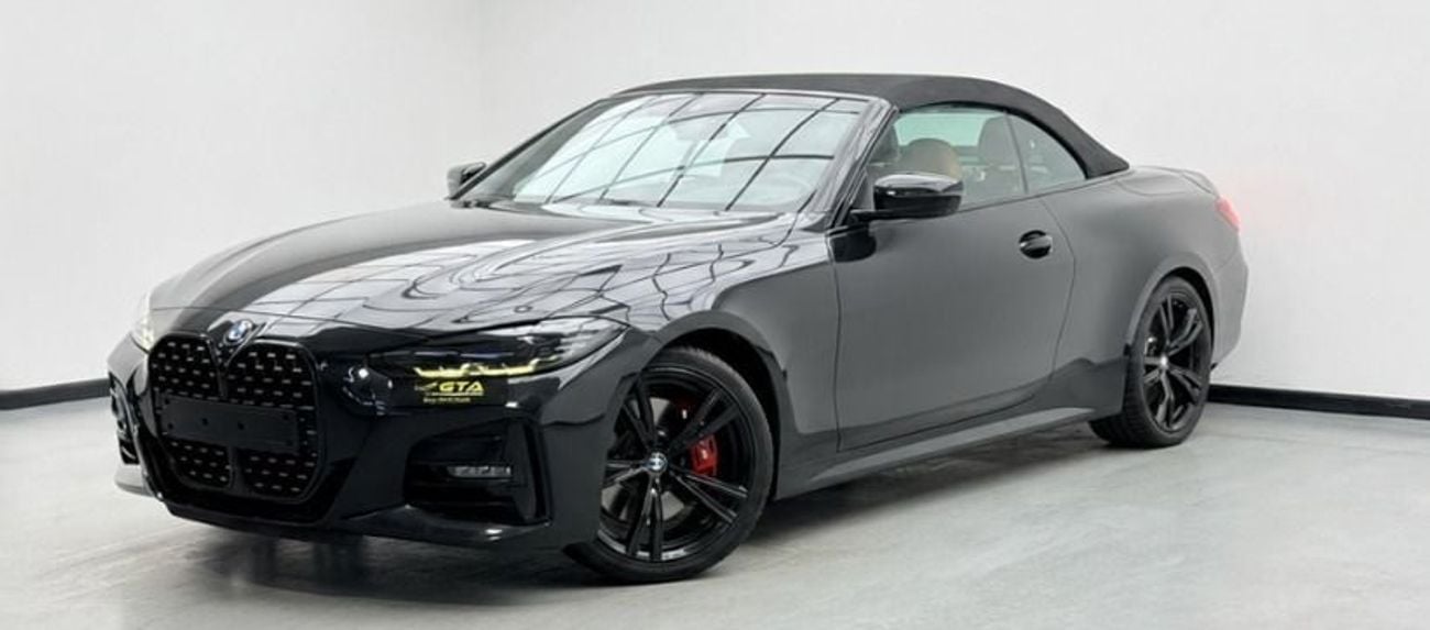بي أم دبليو 430i 2021 BMW 430i M Sport Cabriolet, Sep/2026 BMW Service Contract, 1 Year Warranty, Full BMW History
