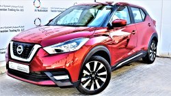 Nissan Kicks 1.6L SV+ 2018 WITH NAVIGATION GCC DEALER WARRANTY