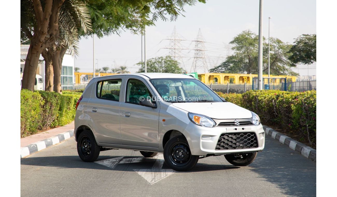 سوزوكي ألتو 2023 Suzuki Alto 800 GLX Hatchback Petrol Manual - Silver inside Black