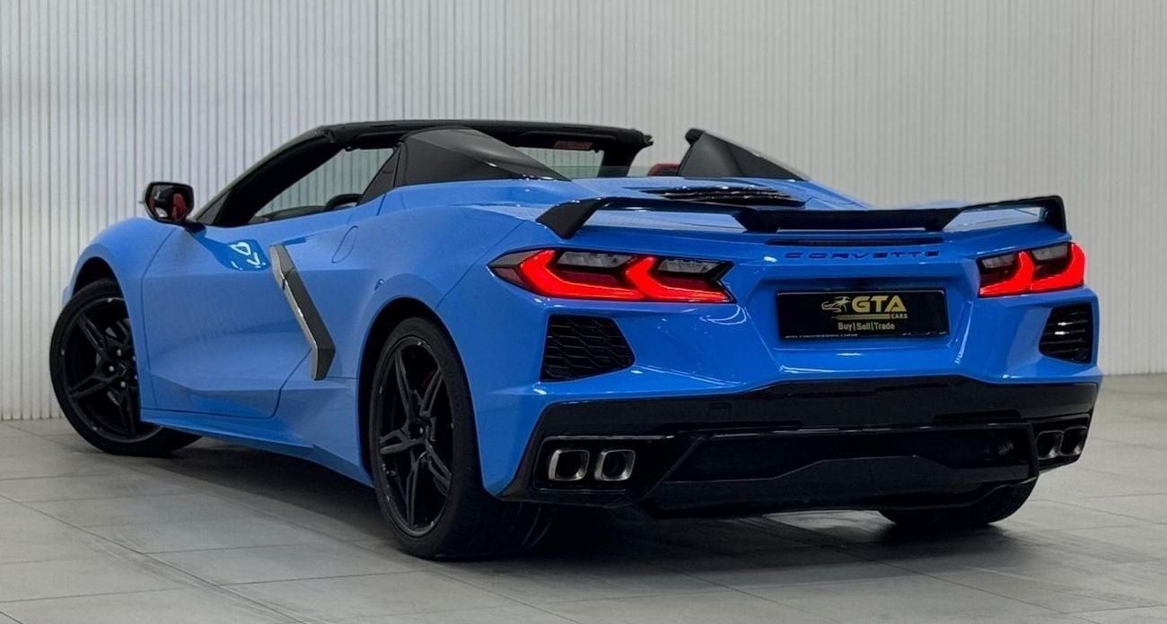 شيفروليه كورفت 3LT C8 6.2L (495 HP) Convertible 2022 Chevrolet Corvette C8 3LT Convertible, Mar 2025 Chevrolet Warr