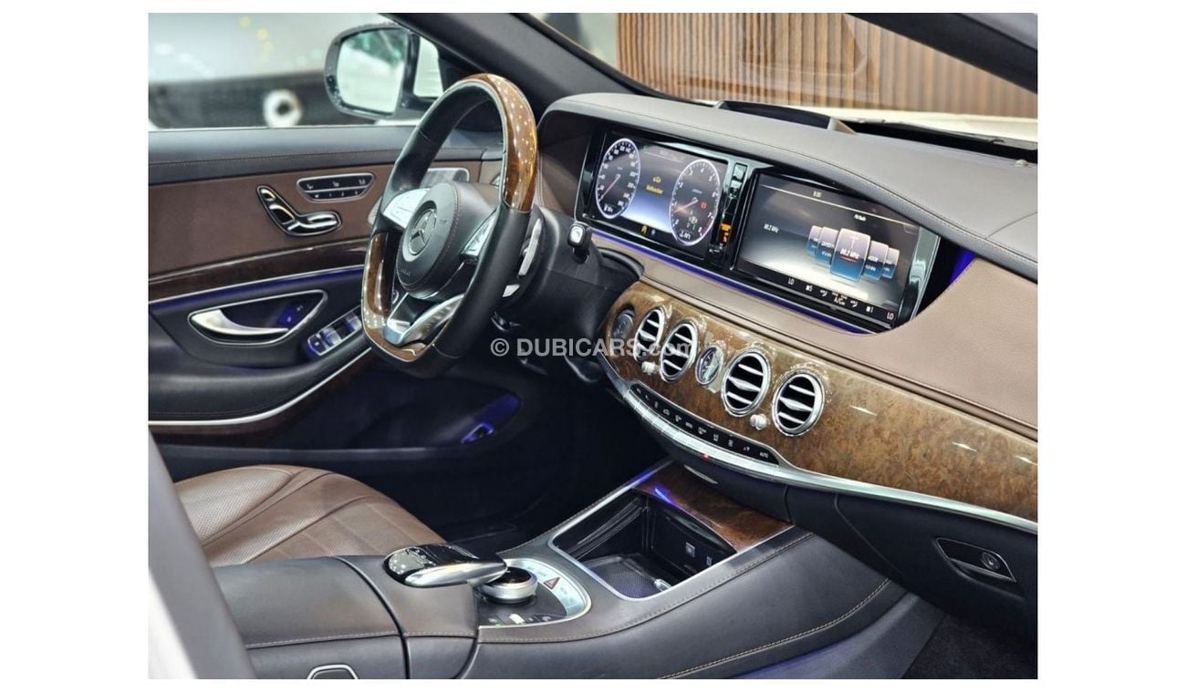 مرسيدس بنز S 400 MERCEDES S400 AMG GCC 2016 FULLY LOADED SINGLE OWNER WITH FULL AGENCY SERVICE IN VERY MINT CONDITION