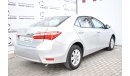 Toyota Corolla 2.0L SE 2016 GCC SPECS WITH DEALER WARRANTY