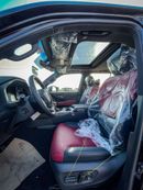 تويوتا لاند كروزر Landcruiser VXR without radar black with red and seats