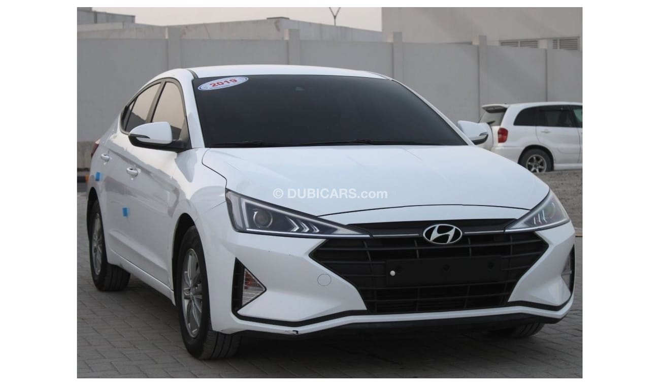Hyundai Avante HYUNDAI AVENTE 2019 WHITE IMPORTED FROM KOREA EXCELLENT CONDITION WITHOUT ACCIDENT