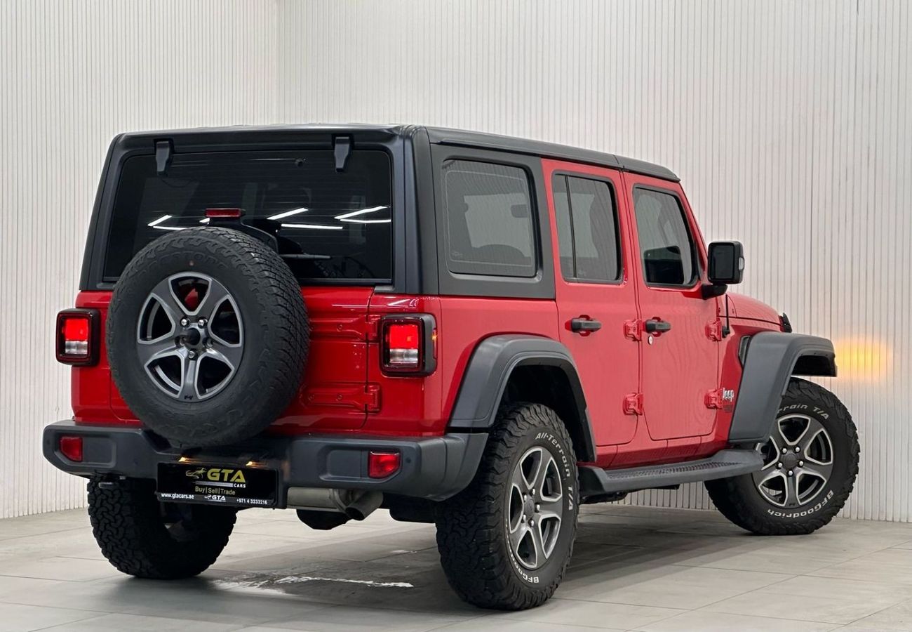 Jeep Wrangler 2018 Jeep Wrangler Unlimited Sport, Full Service History, Excellent Condition, GCC