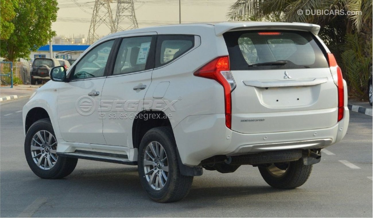 ميتسوبيشي مونتيرو Sport 3.0L Petrol, GLS Diamond 4WD AT with Extra Rear Spoiler, Front DVD, Rear Camera, Front & Back