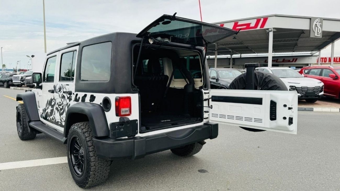 Jeep Wrangler 2017 | RHD | SIDE BODY STICKER | PREMIUM BLACK LEATHER SEATS | EXCELLENT CONDITION