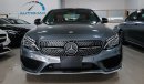 Mercedes-Benz C 43 AMG 4MATIC, V6 Biturbo, GCC Specs with 2 Years Unlimited Mileage Warranty