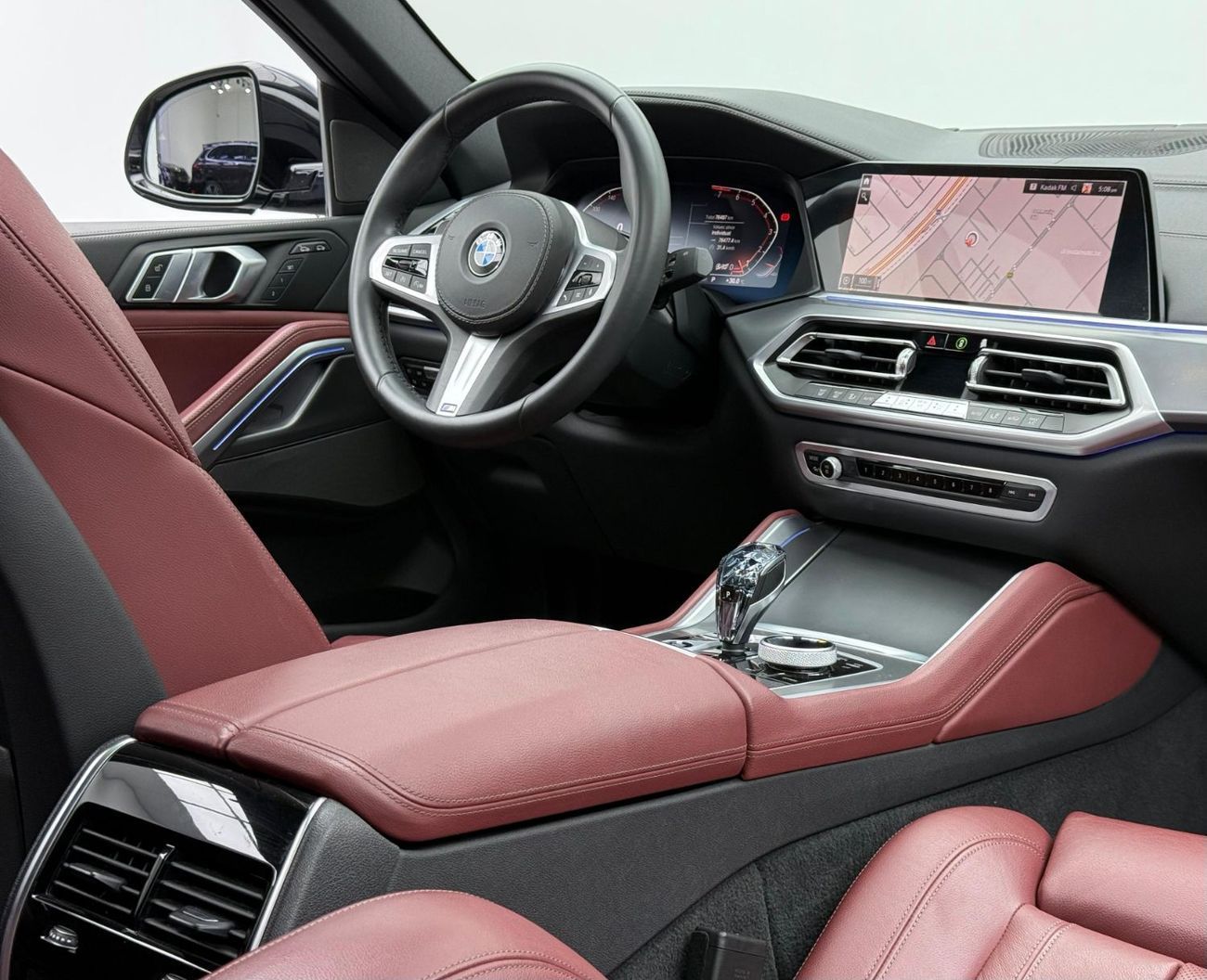 بي أم دبليو X6 40i xLine 3.0L 2021 BMW X6 xDrive40i xLine, 2025 BMW Warranty + Service Pack, Full BMW Service Histo