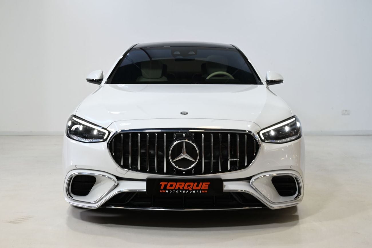 مرسيدس بنز S 63 AMG إي بيرفورمانس مرسيدس بنز S63 AMG E Performance موديل 2024، ضمان الوكالة حتى مارس 2029، باقة خدمة الوكالة لمدة 4 سن
