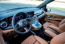 Mercedes Benz V300 Senzati® Jet Class® Oryx Edition® 6 Seat Saddle Brown Leather