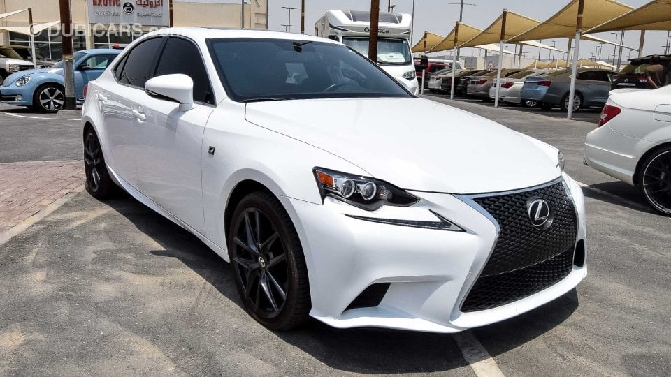 Lexus IS 200 t for sale AED 87,000. White, 2016