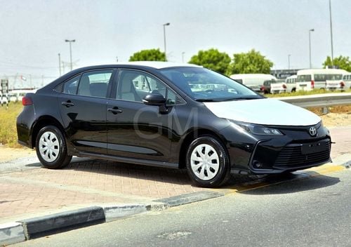 تويوتا كورولا TOYOTA COROLLA 1.6L XLI - BASIC - 2025 MODEL - BLACK INSIDE BEIGE - OMANI