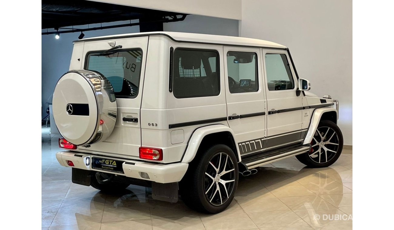 Mercedes-Benz G 63 AMG 2016 Mercedes G 63 AMG, Full Mercedes Service History, Warranty, GCC