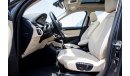 بي أم دبليو X1 2017 - GCC - 1665 AED/MONTHLY - BMW WARRANTY AND SERVICE TIL 03/2022