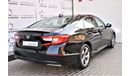Honda Accord AED 1679 PM EXL 1.5 TC GCC DEALER WARRANTY