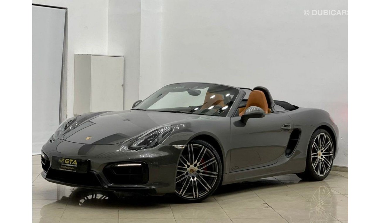 بورش بوكستر جي تي أس 2015 Porsche Boxster GTS, Full Porsche Service History, Warranty, GCC