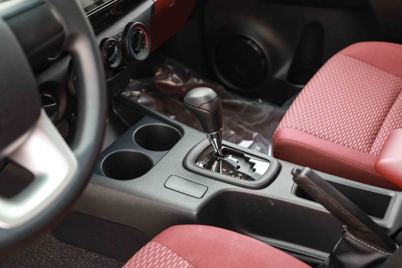 Toyota Hilux LOW 2.4 - PLATINUM WHITE PEARL inside MAROON | Export Only