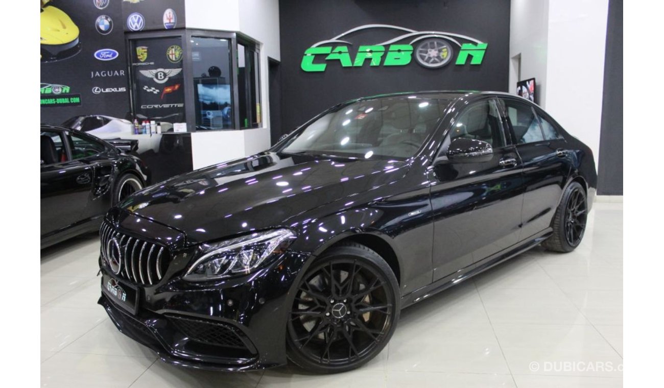 مرسيدس بنز C 43 AMG SPECIAL OFFER MERCEDES C43AMG 2016 FOR ONLY 117000AED WITH FULL INSURANCE REGISTERATION