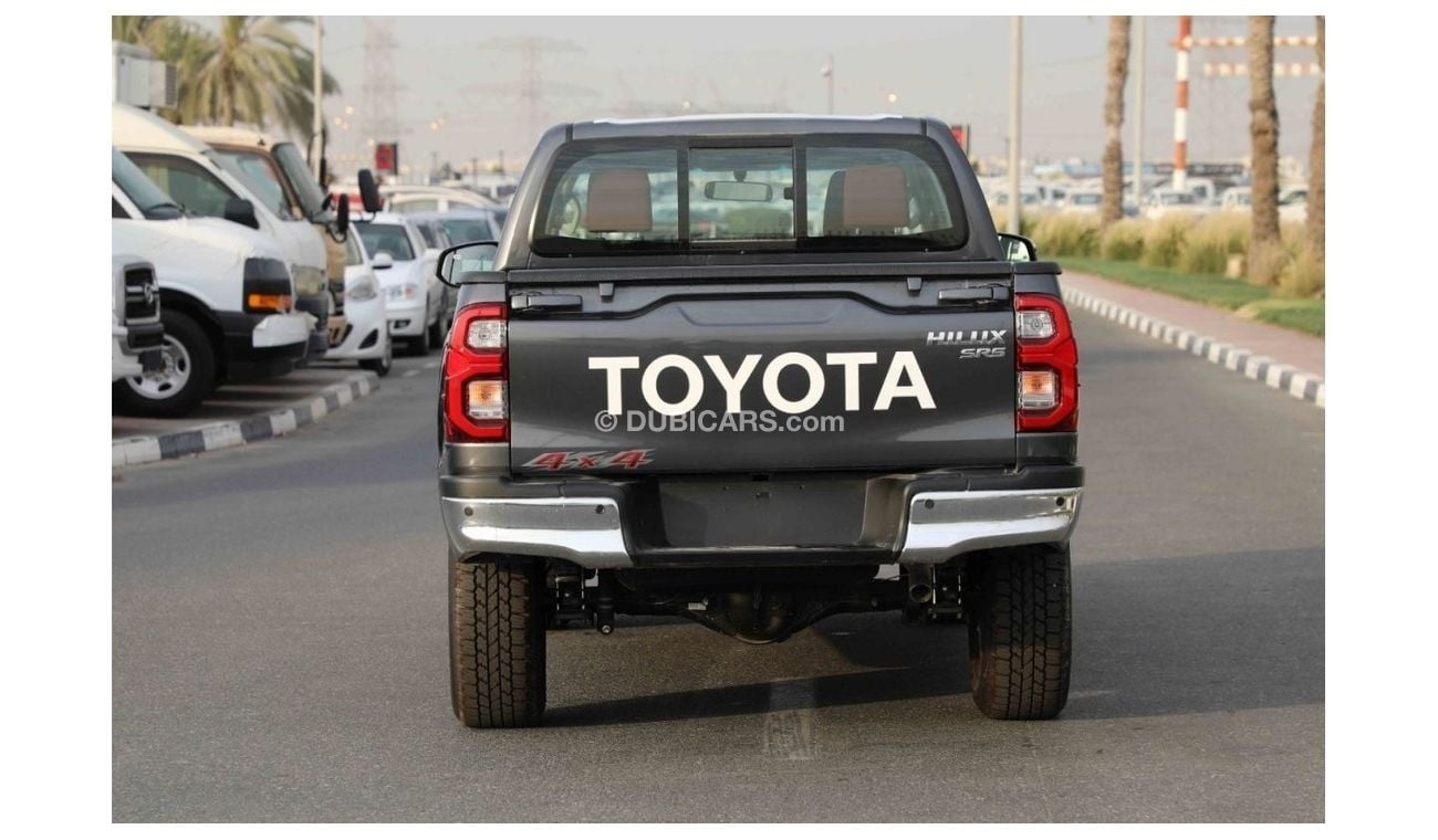 Toyota Hilux 2023 Toyota Hilux 4x4 DC 2.8 D AT SR5 - Grey inside Maroon | Export Only
