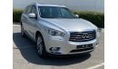 Infiniti QX60 AED 1250 / month LUXURY FULL OPTION INFINITY QX60 EXCELLENT CONDITION UNLIMITED KM WE PAY YOUR 5%VAT Exterior view