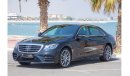 مرسيدس بنز S 450 Mercedes Benz S450 AMG Panoramic 2018 GCC Under Warranty