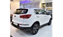 Kia Sportage VERY LOW MILEAGE! 18,000KM! KIA Sportage AWD 2016 Model!! in Whtie Color! GCC Specs