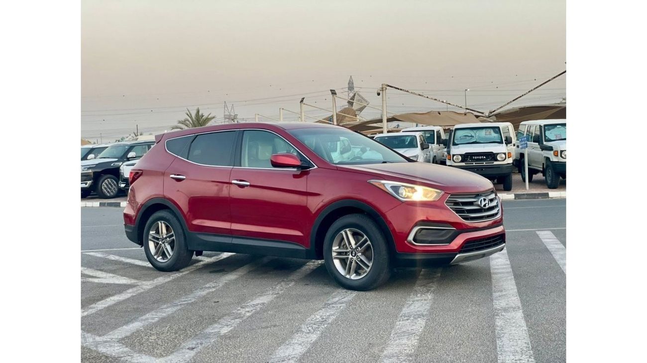 هيونداي سانتا في 2018 Hyundai Santa Fe Sports 2.4L V4 GDi - Rear CAM + Leather Seats MidOption+ - 78,000 Mileage