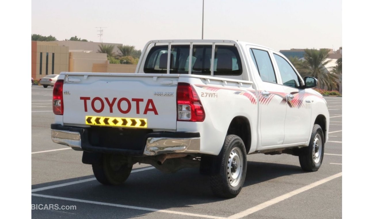 Toyota Hilux 2016 | HILUX DOUBLE CABIN AUTOMATIC GEAR WITH GCC SPECS AND EXCELLENT CONDITION (INSPECTED)