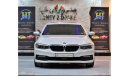 بي أم دبليو 530 EXCELLENT DEAL for our BMW 530i Sport Line 2017 Model!! in White Color! GCC Specs