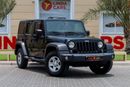 جيب رانجلر Jeep Wrangler Unlimited Sport  2018 GCC under Warranty with Flexible Down-Payment/ Flood Free.