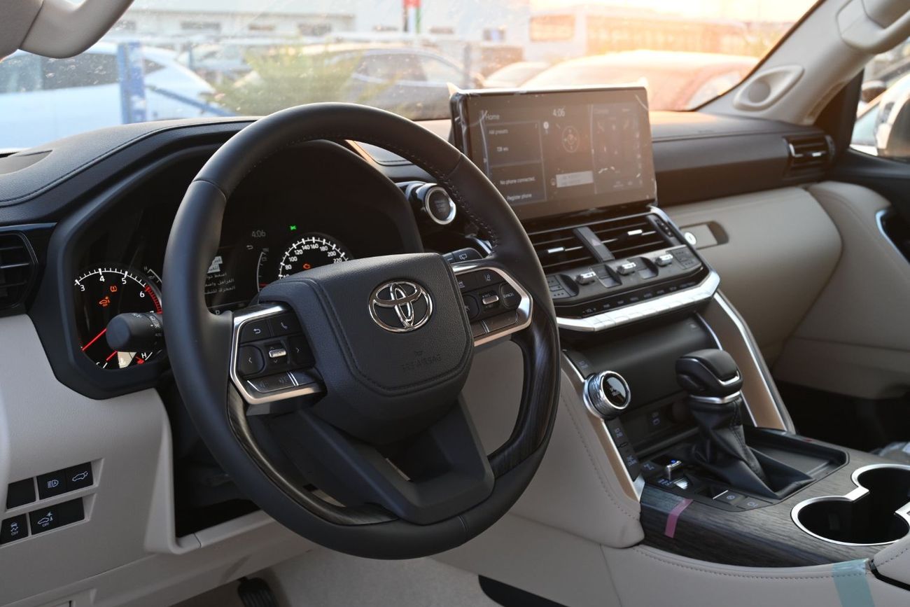 تويوتا لاند كروزر Toyota Land Cruiser VX 4.0L V6 Petrol, 4WD, Model 2024, Color White
