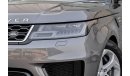 Land Rover Range Rover Sport SE SE | 6,167 P.M  | 0% Downpayment | Agency Warranty and Service Contract!