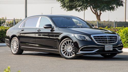 مرسيدس مايباخ S560 مايباخ 2018 - 5855 AED/MONTHLY - 1 YEAR WARRANTY COVERS MOST CRITICAL PARTS