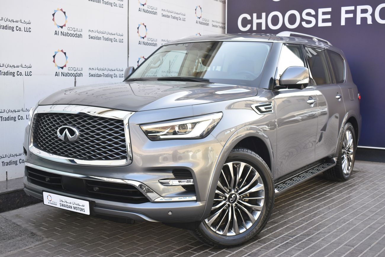 إنفينيتي QX80 AED 2959 PM | 5.6L GCC DEALER WARRANTY