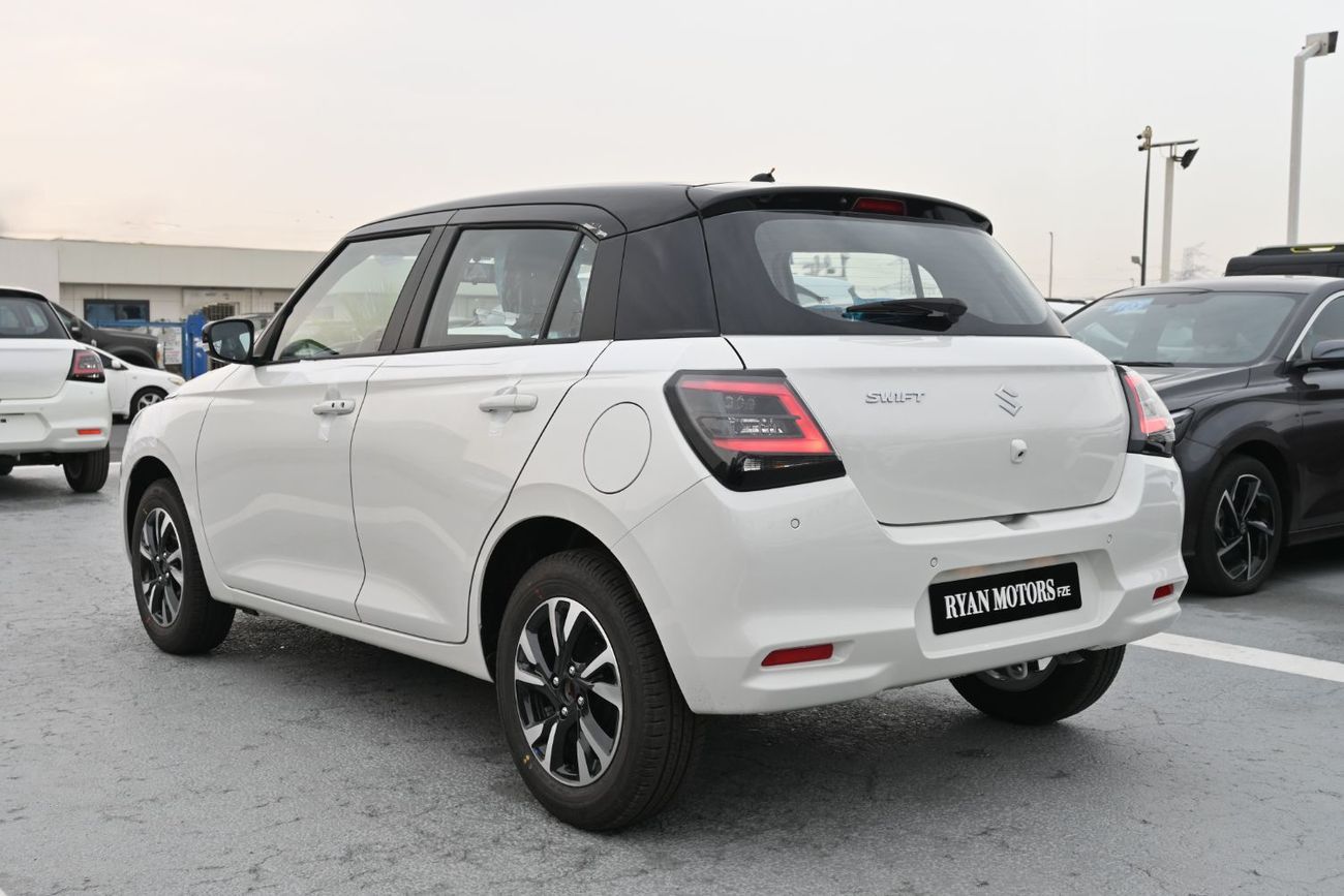 سوزوكي سويفت GLX Suzuki Swift 1.2L Petrol, Hatchback, FWD, White Dual Tone, Model 2026