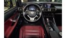 Lexus IS350 EXCELLENT DEAL for our Lexus IS 350 F-Sport 2014 Model!! in Black Color! GCC Specs