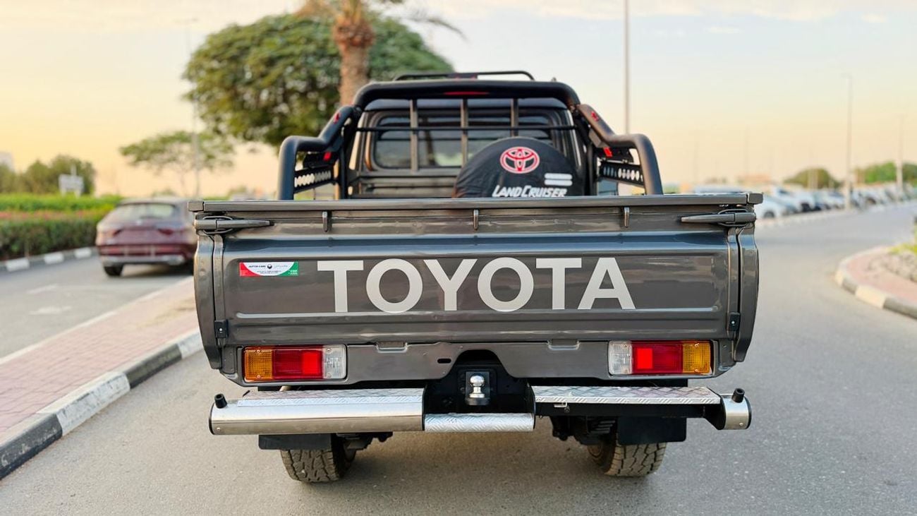 تويوتا لاند كروزر بيك آب MODIFIED TO 2025 MODEL | SINGLE CAB | MANUAL TRANSMISISON | 4.5L | RHD | SPORTS BAR