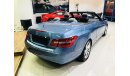 Mercedes-Benz E 250 CABRIOLET - 2012 - GCC -ONE YEAR WARRANTY