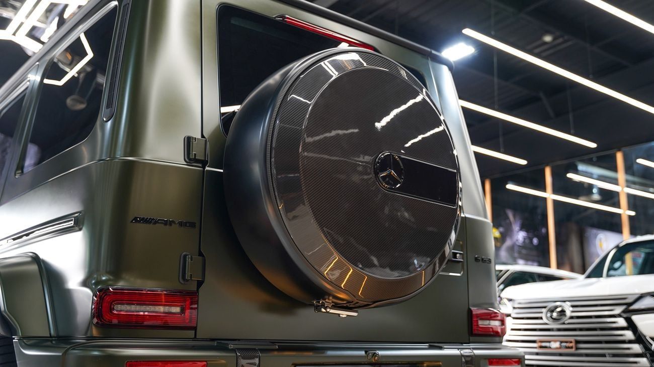 Mercedes-Benz G 63 AMG 2025 MERCEDES AMG G63 - CARBON PACK - DOUBLE NIGHT PACK - SPECIAL COLOR - FULL OPTION