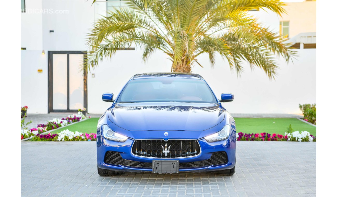 Maserati Ghibli 89,000 Kms Only - AED 1,939 PM! - 0% DP