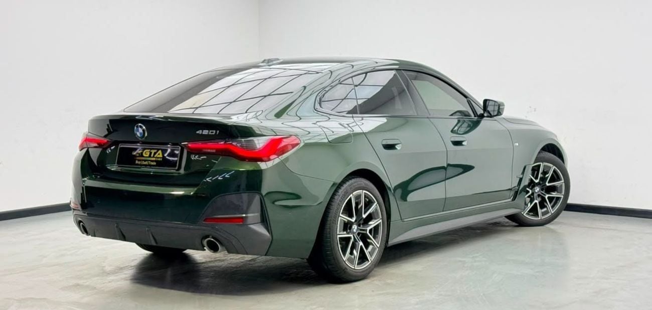بي أم دبليو 420i M SPORT 2024 BMW 420i, BMW Warranty+Full Service History, GCC