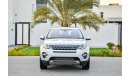 Land Rover Discovery - Fully Loaded! - Agency Warranty & Service Contract! - Only AED 2,037 Per Month! - 0% DP