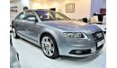 أودي A6 VERY LOW MILEAGE ONLY ( 50,000 KM ) PERFECT CONDITION Audi A6 S-Line V6 3.2 QAUTTRO 2008 Model