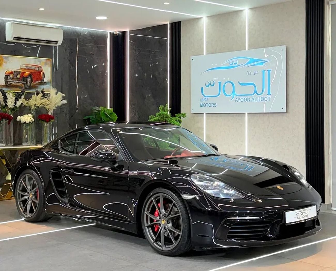 بورش كايمان ELITE BLACK S || GCC || POWERFUL ENGINE || CONDITION || TOP OPTIONS || LOW MILEAG
